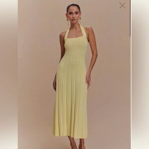 Jacqui Halter Knit Midi Dress